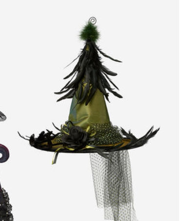 180 Degree Feather Witch Hat