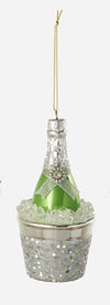 180 Degree Champagne Bucket Ornament