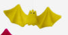 180 Degree Flocked Bat Ornament