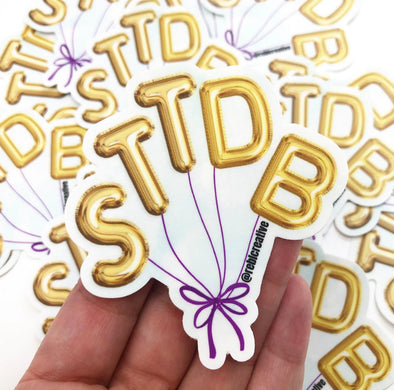 STTDB Balloon Sticker
