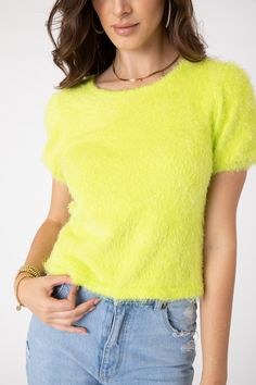 Sincerely Ours Chelsea Lime Sweater