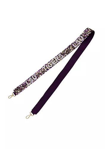 Capri Designs LSU Beaded Purse Strap