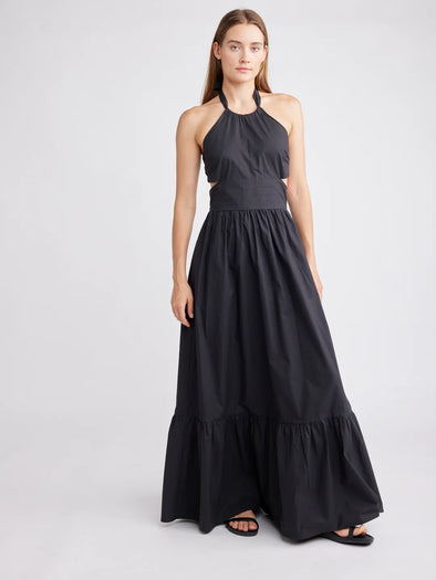 Self Contrast Isolde Maxi Cut Out Dress