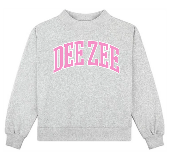 *PRE-SALE * Duo Threads Delta Zeta Mock Neck Crew