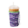 Swig My Mardi Gras Era Iced Cup Coolie