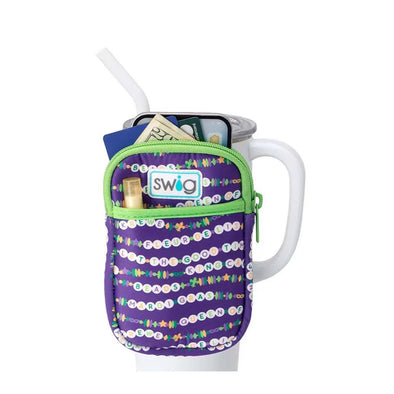 Swig My Mardi Gras Era Mega Mug Pouch