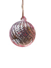 Glitterville Glint Swirl Ball Ornament