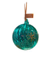Glitterville Glint Swirl Ball Ornament