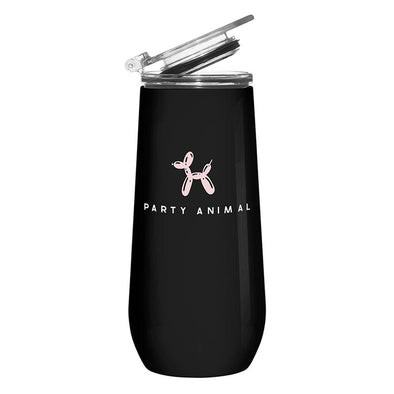 Party Animal Stainless Steel Champagne Tumbler