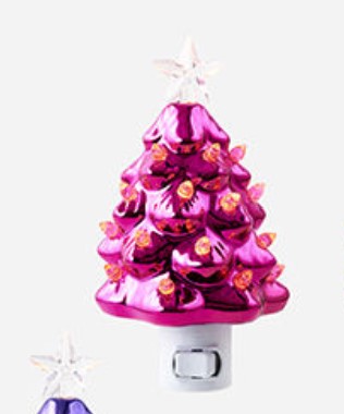 180 Degree Metallic Tree Night Light