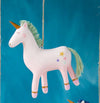 Glitterville Unicorn Friends Ornament