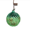 Glitterville Glint Swirl Ball Ornament