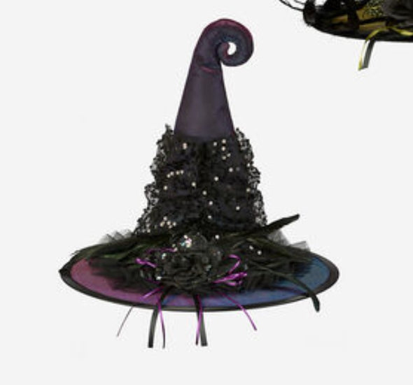 180 Degree Feather Witch Hat