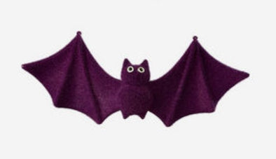 180 Degree Hanging Flocked Bat