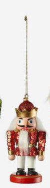 180 Degree Sequin Nutcracker Ornament