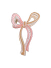 Gemelli Two Toned Ribbon Claw Clip