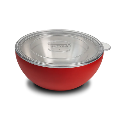 Served Vacuum-Insulated Large Serving Bowl- Strawberry