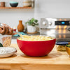 Served Vacuum-Insulated Large Serving Bowl- Strawberry