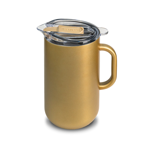 Served Vacuum-Insulated Stainless Steel Pitcher- Golden