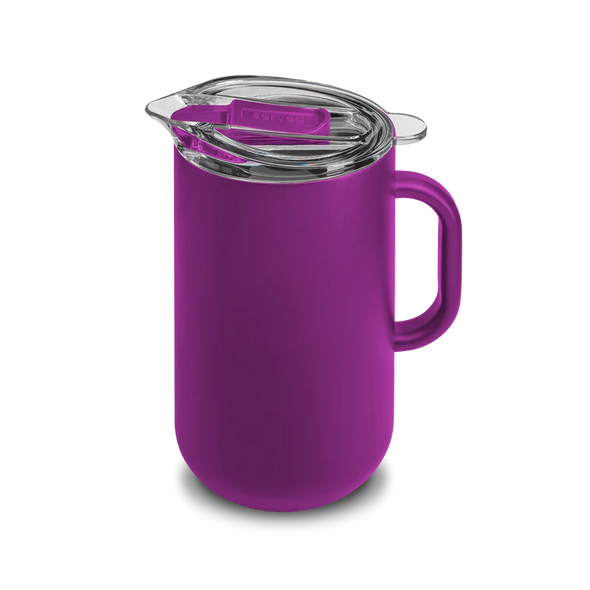 Served Vacuum-Insulated Stainless Steel Pitcher- Grape