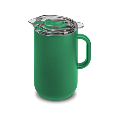 Served Vacuum-Insulated Stainless Steel Pitcher- Greens