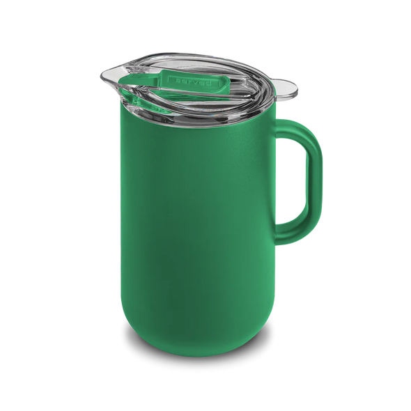 Served Vacuum-Insulated Stainless Steel Pitcher- Greens