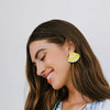 Sunshine Tienda Lime Tile Earrings