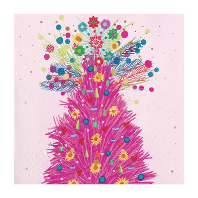Slant Tree Colorful Napkins
