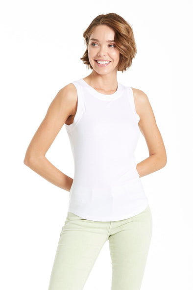 Another Love White Cleo Tank