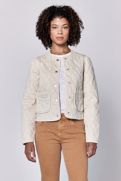 Dear John Eggshell Kit Quilted Jacket