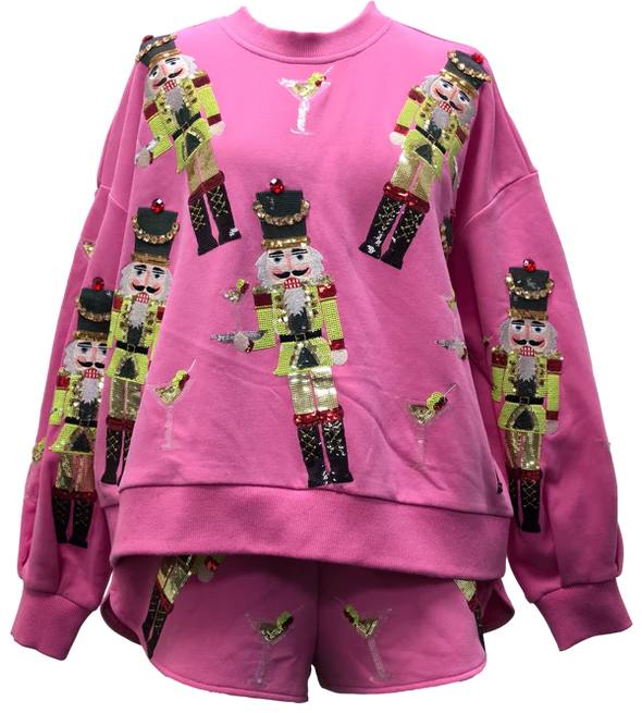 QOS Pink Martini Nutcracker Sweatshirt