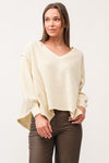 Dear John Mira Waffle Knit Top