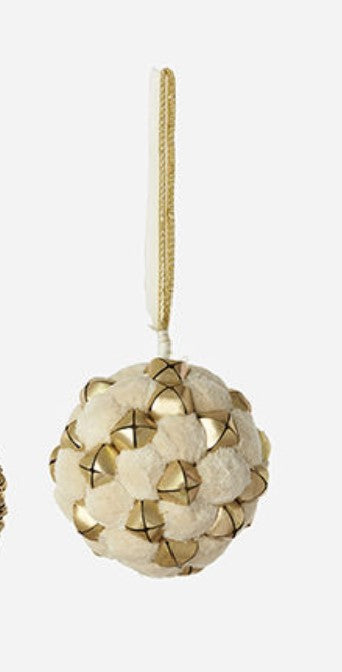 180 Degree Small Cotton/Bell Ball Ornament
