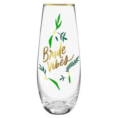 Bride Vibes Champagne Glass