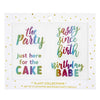 Birthday Reusable Party Decals