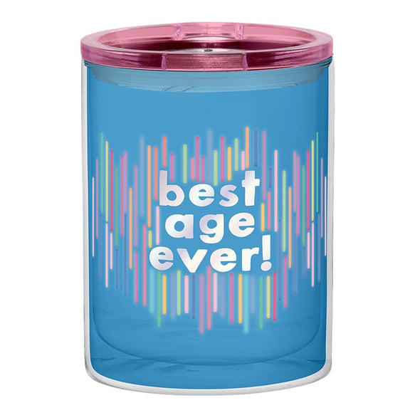 Slant Best Age Ever Double Wall Tumbler