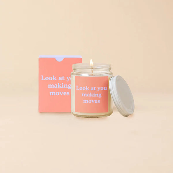 Talking Out Of Turn "Look At You Making Moves" Candle