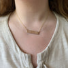 Mimosa Grid Necklace