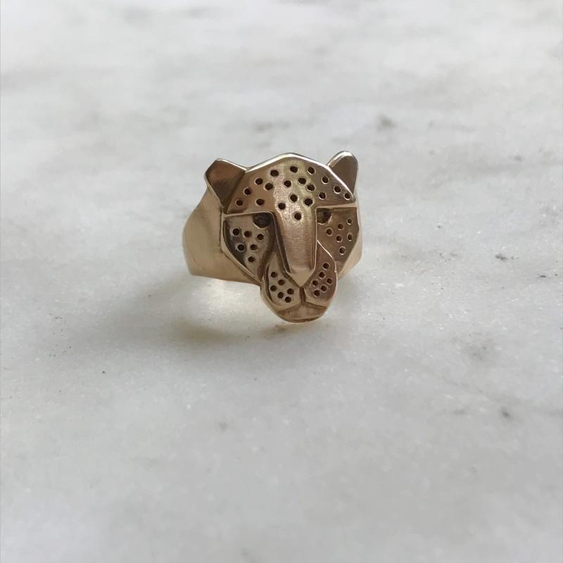 Panther Ring Gold Ring Jaguar Ring Animal Jewelry Puma Ring Panther Head  Ring Designer Ring Vintage Style - Etsy