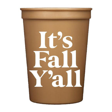 It's Fall Y'all Cups