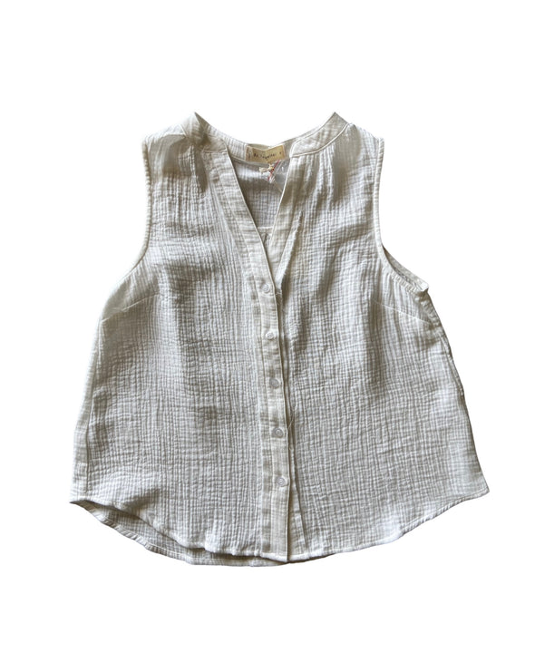 By Together Linen Sleeveless Top