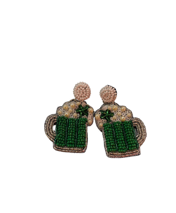 Green Pint Earrings