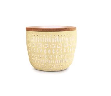 Sonora Etched Concrete Candle
