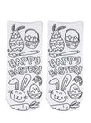 Living Royal Happy Easter Coloring Socks