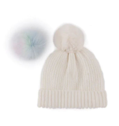 Shiraleah Pick-A-Pom Winter Knit Hat