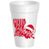 Sassy Cups Christmas Styrofoam Cups