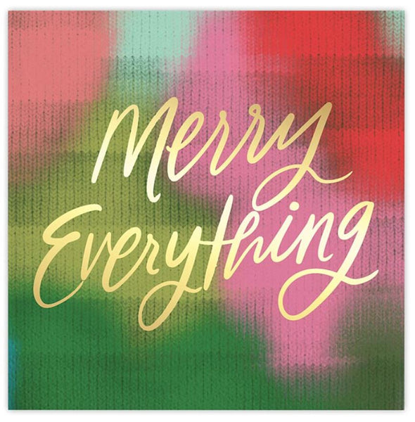 Slant "Merry Everything" Napkins