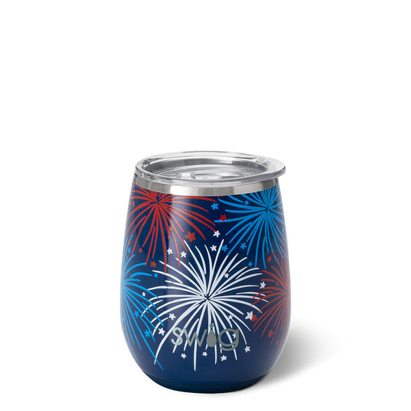 Fireworks Stemless Wine Cup